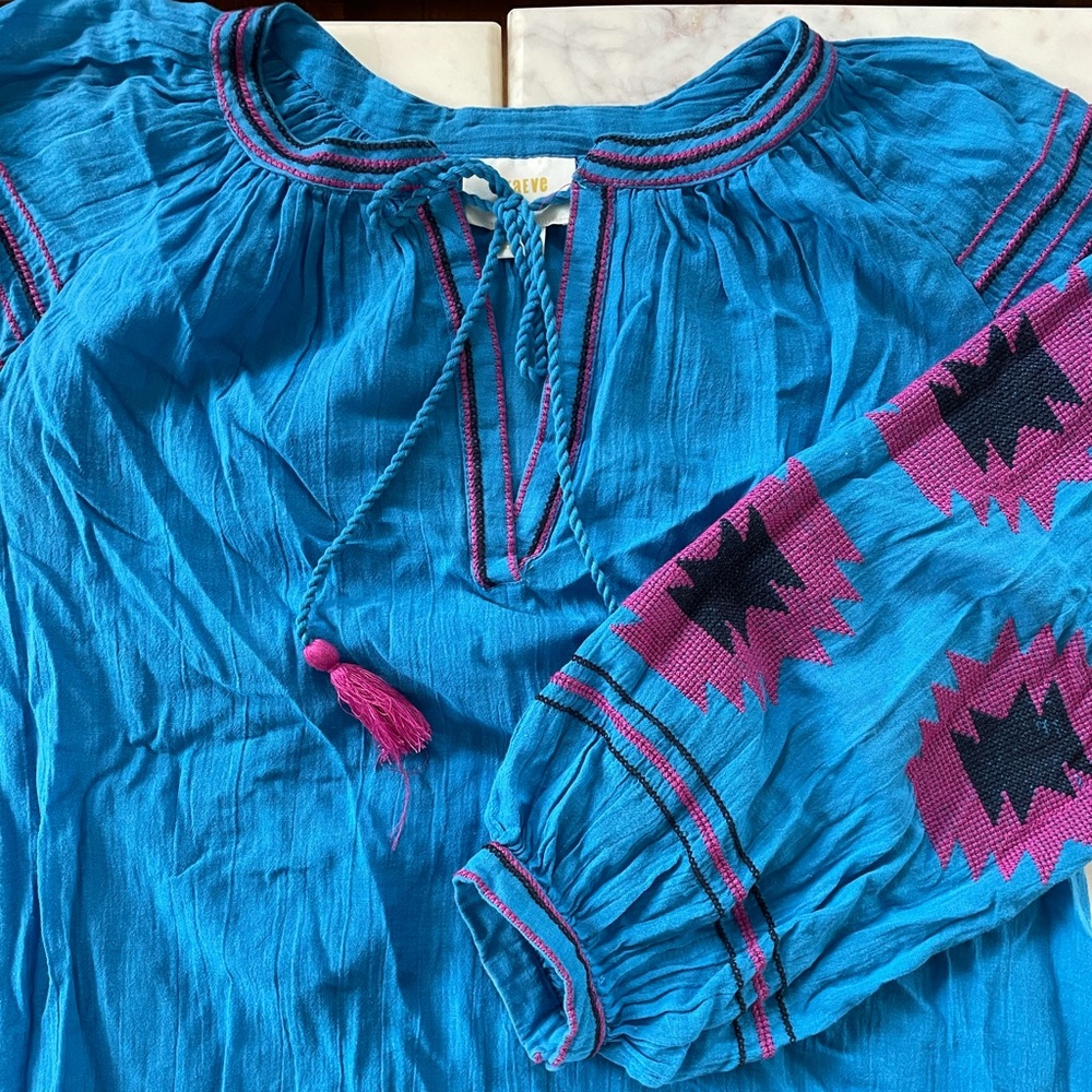 Maeve for Anthropologie boho shirt / blouse